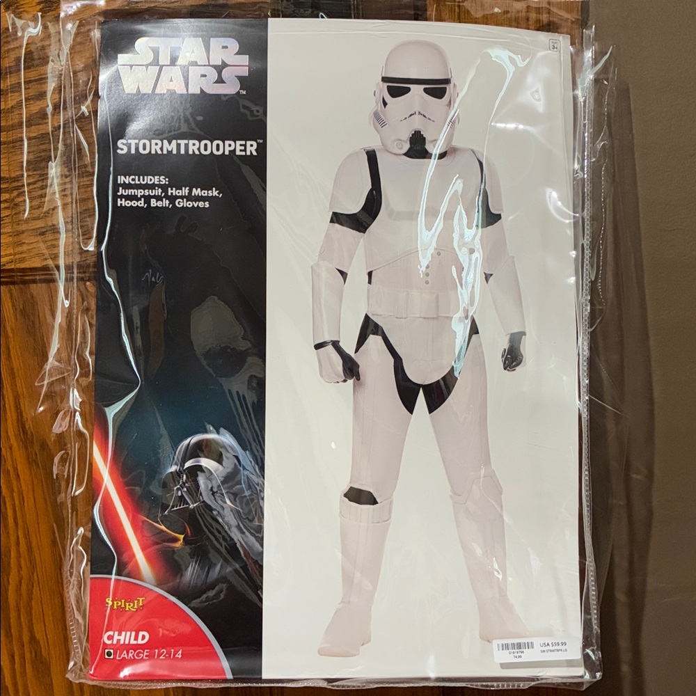 Star Wars Stormtrooper Kids Jumpsuit Costume